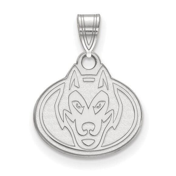 10k White Gold St. Cloud State Small Pendant